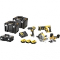 DEWALT Set COMBO 18V DCK2052H2T (DCD805+DCF850) 2x5.0Ah POWERSTACK TSTAK