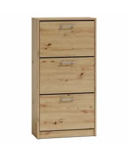 Topeshop PAULA ARTISAN shoe organizer Closed Oak