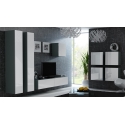 Cama Living room cabinet set VIGO 24 grey/white gloss