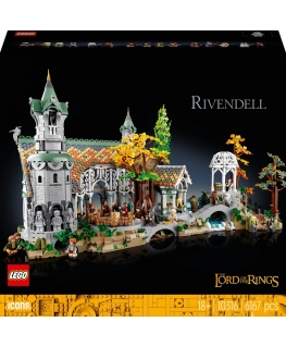 LEGO® Icons Žiedų Valdovas: Rivendelas (10316)