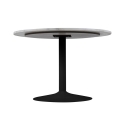 Dining table TARIFA D110x75cm, white marble