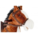Lean Cars Rocking Horse Dark Brown 74 CM