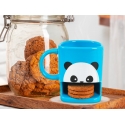 Cup Itotal Panda, with cookie compartment, 250ml