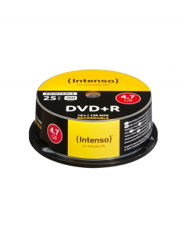 Intenso DVD+R 4.7GB, Printable, 16x 4,7 GB 25 kpl