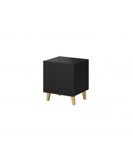 Cama PAFOS bedside table 2 pcs. 45x40x51 cm matte black