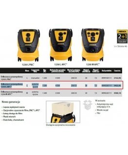 MIRKA VACUUM PUMP 1230 L AFC AUTOMATIC