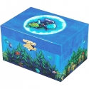 Trousselier Jewellery Music Box Rainbow Fish, Night Glow