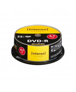 Intenso DVD-R 4.7GB, 16x 4,7 GB 25 tk
