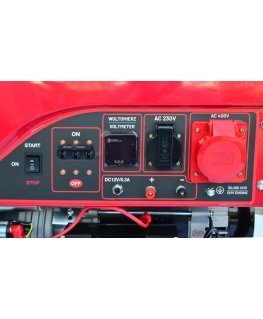 AW-Tools AWTOOLS benzininis generatorius 5,0kW 230/400V Juodas LINE