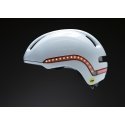 Nutcase Vio Blanco Gloss Mips Light -pyöräilykypärä, 55-59 cm