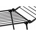 AMALFI foldable laundry drying rack, black AMALFI foldable laundry drying rack, black