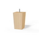 SLEEPWELL SQUARE WOODEN LEGS (6.5x6.5x18 cm)