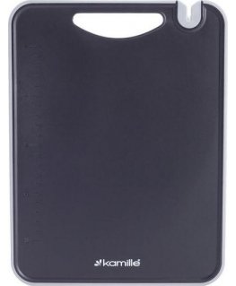 Kamille cutting board with plastic sharpener