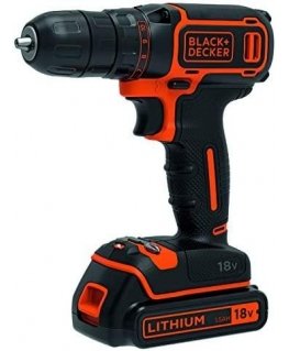 Black & Decker BD SCREWDRIVER 18V BDCDC18 1x1.5Ah