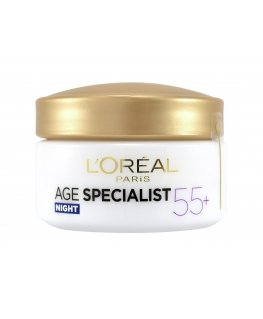 L'Oreal D/E AGE SPECIALIST 55+ naktinis veido kremas 50ml