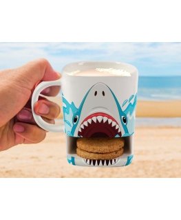 Mug Itotal Shark, with cookie cutter, 250ml