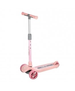 NILS FUN HLB09 LED children's scooter pink