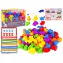 WOOPIE Educational Kit for Learning to Count Color Sorting Vehicles 83 e.