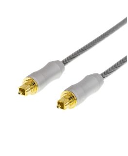 Deltaco 00190002 аудио кабель 2 m TOSLINK Черный