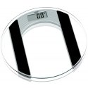 Adler AD 8122 Oval Black, Transparent Electronic personal scale