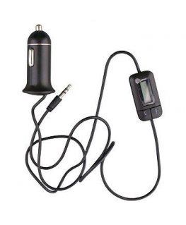 Extra Digital USB kroviklis + FM moduliatorius automobiliui (12V, 24V)