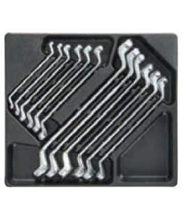 Proline 58711 Case no. 11 - bent ring keys, 12 elements, empty