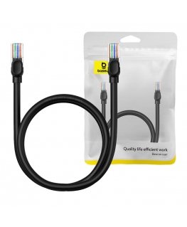 Baseus Ethernet CAT5, 1m network cable (black)