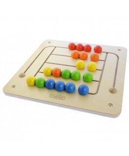 MASTERKIDZ educational board, bead maze