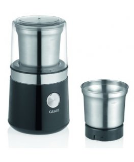 Graef CM 102 coffee grinder 200 W Black, Silver
