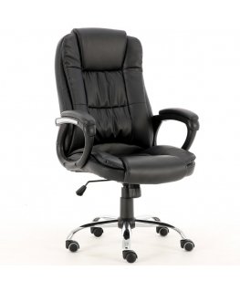 Topeshop FOTEL IDOL CZARNY kontori- ja arvutitool