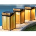 New Garden Okinawa Solar Recharge Lantern Bamboo