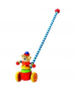 Bino's Wooden Pusher "Bear"