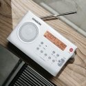 Radio Sangean Digital Tuning AM / FM, white / PR-D7