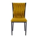 Chair EMORY golden yellow (4 vnt.)
