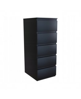 Topeshop W5 CZERŃ kumode