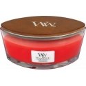 WoodWick elipsės formos žvakė - Raudonos uogos, 453,6g