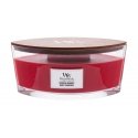 WoodWick elliptical candle - Red berries, 453.6g