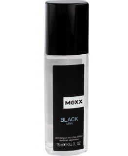 Mexx Juodas Man Natural dezodorantas purškiklis 75ml