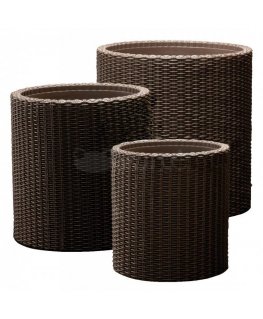Keter S+M+LCYLINDER PLANTERS, 230217