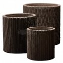 Keter S+M+LCYLINDER PLANTERS, 230217