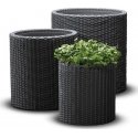 Keter S+M+LCYLINDER PLANTERS, 230217