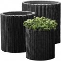 Keter S+M+LCYLINDER PLANTERS, 230217
