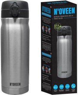 Noveen thermal bottle NOVEEN 400 ml TB802 silver