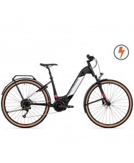 Elektrijalgratas Rock Machine 29 Crossride e400B must (L)