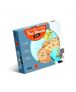 Usorteret CALY Inflatable globe-ball "World XXL", 85 cm