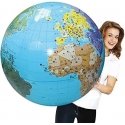 Usorteret CALY Inflatable globe-ball "World XXL", 85 cm Usorteret CALY Inflatable globe-ball "World XXL", 85 cm
