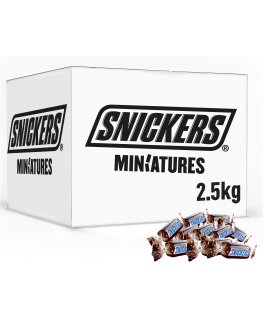Snickers Miniatures -suklaakonvehdit, 2,5 kg