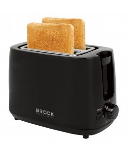 Toaster, 220-240V 50/60Hz, 650-700W. 2 slices, pop-up. BT 1007 BK
