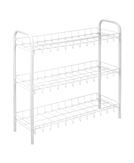 SHOE Three-level shoe rack