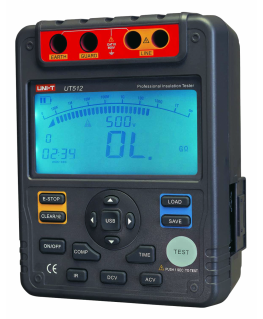 Izoliacijos varžos matuoklis Uni-t UT512